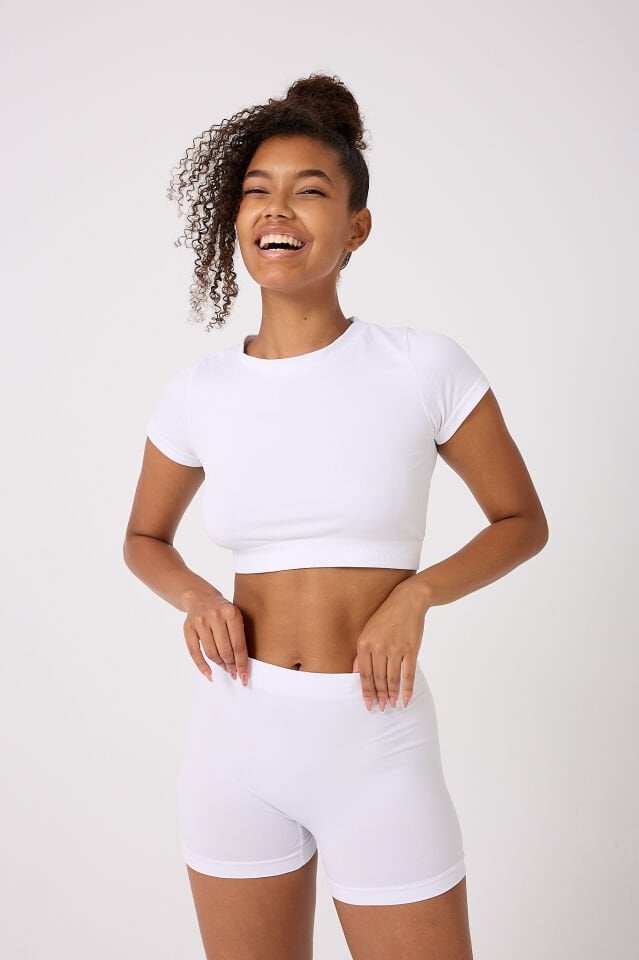 Dikişsiz Basic Kadın Boxer
