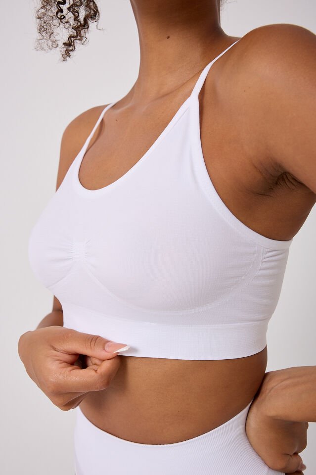 3'lü ince askılı büstiyer