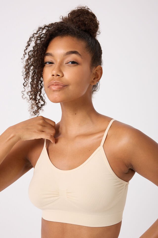 3'lü ince askılı büstiyer