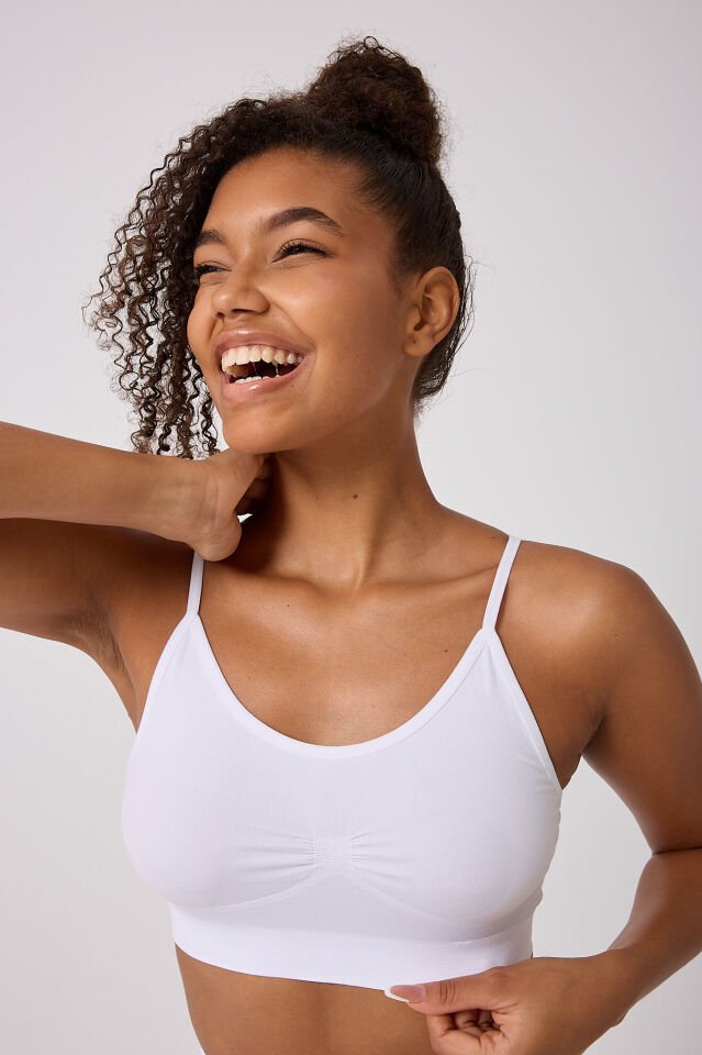 3'lü ince askılı büstiyer