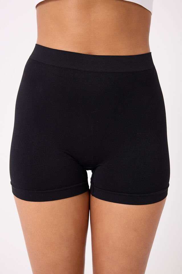 3'lü kadın seamless boxer