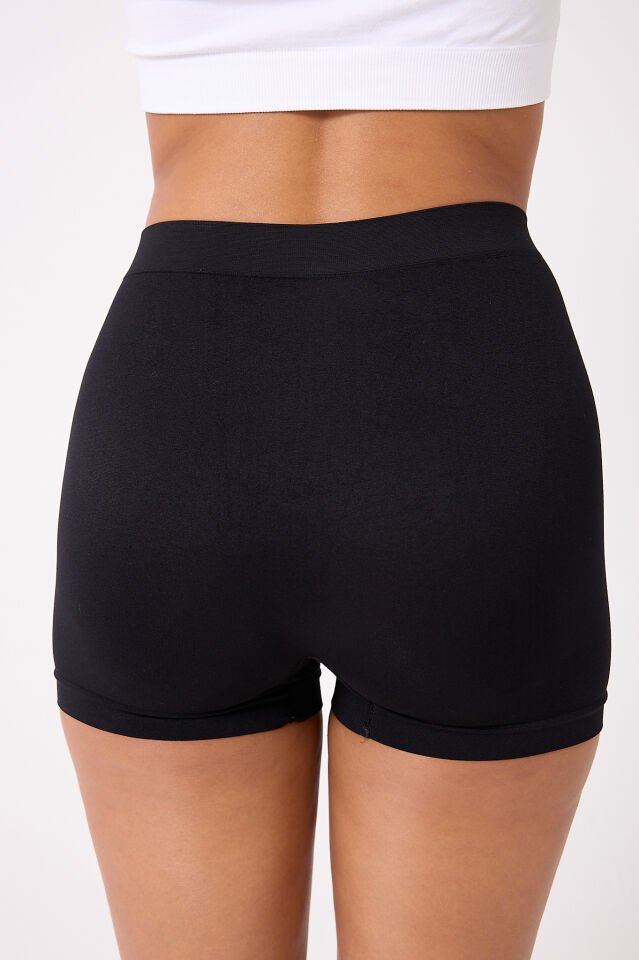 3'lü kadın seamless boxer