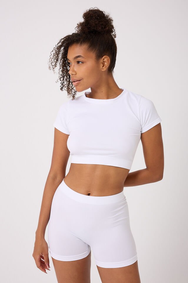3'lü kadın seamless boxer