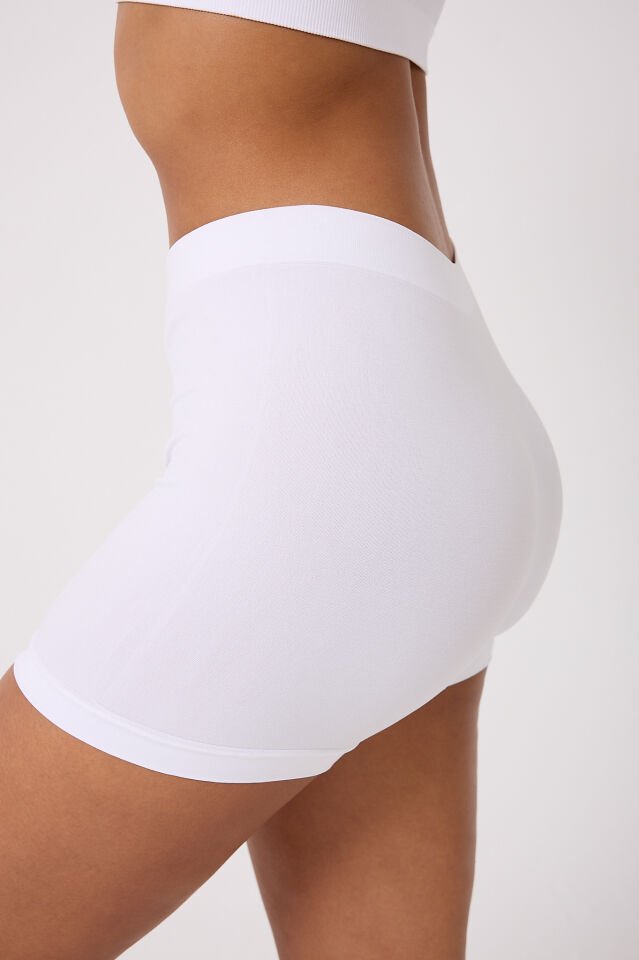 3'lü kadın seamless boxer