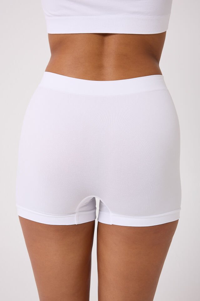 3'lü kadın seamless boxer