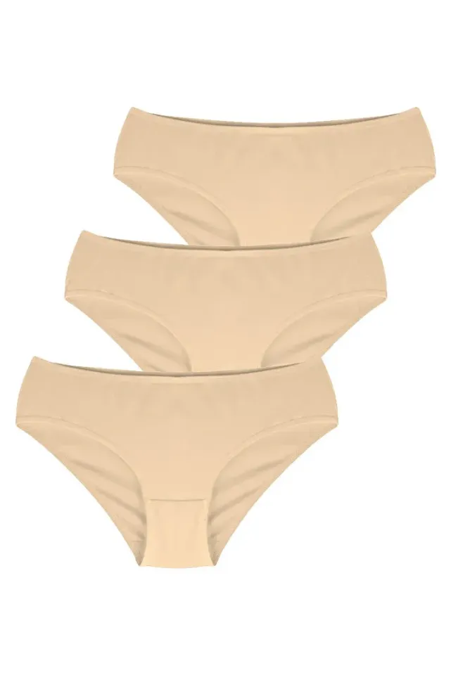 3'lü kadın slip külot
