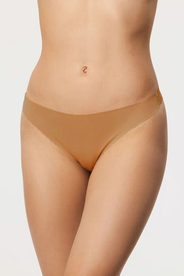 3'lü Lazer Kesim String Tanga Hayalet Tanga