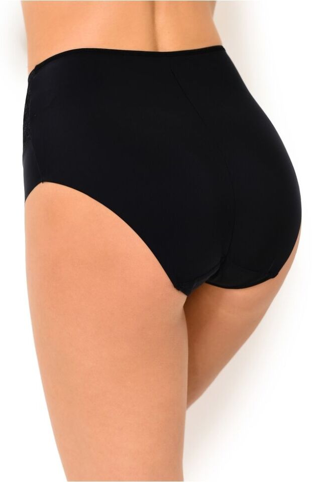 3'lü Lazer Kesim Yüksek Bel Bato Slip Külot Hayalet Külot