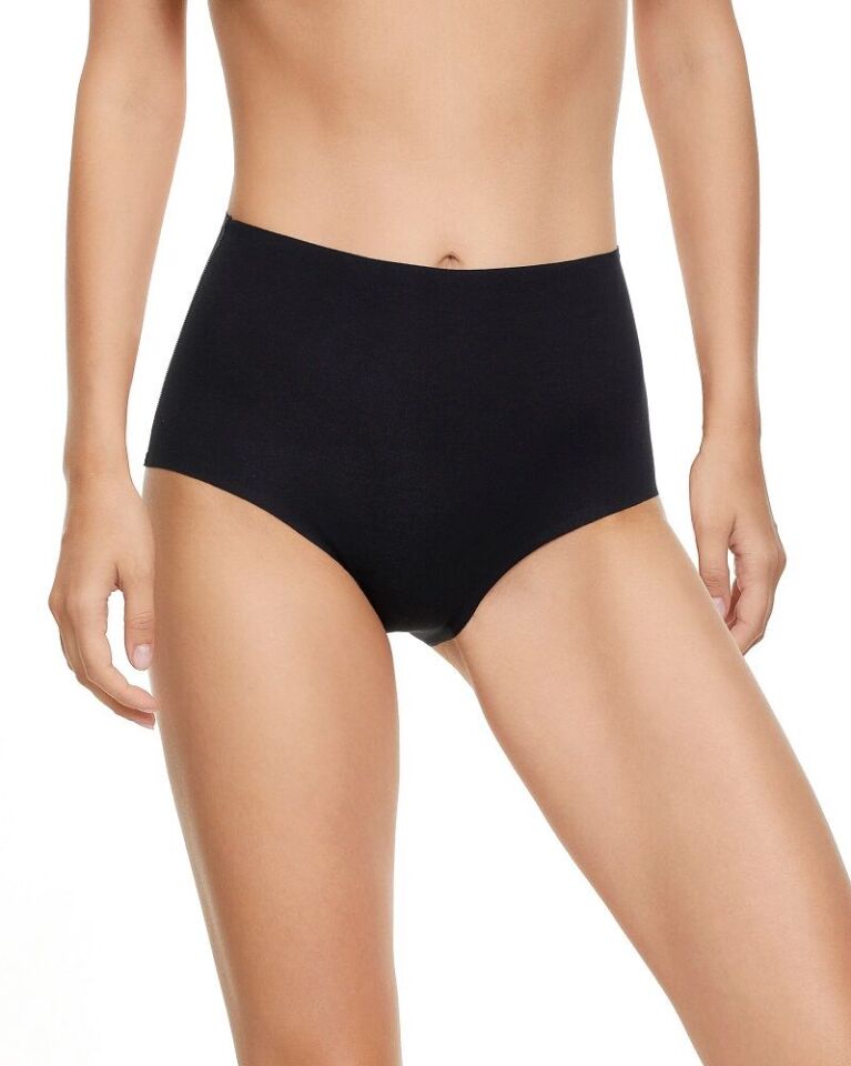 3'lü Lazer Kesim Yüksek Bel Bato Slip Külot Hayalet Külot