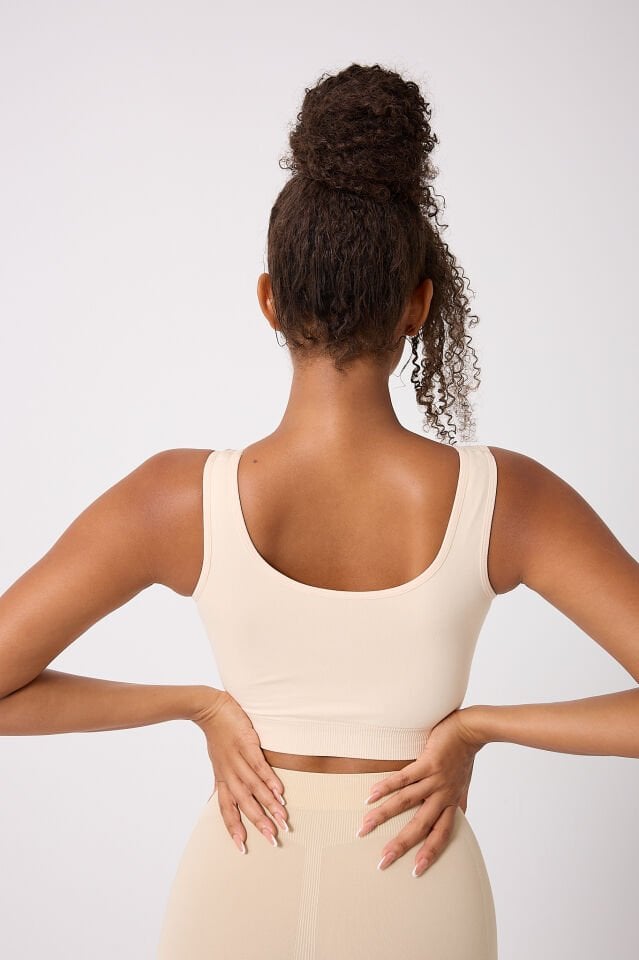 3'lü Kadın Dikişsiz Kalın Askılı Esnek Pedli Büstiyer