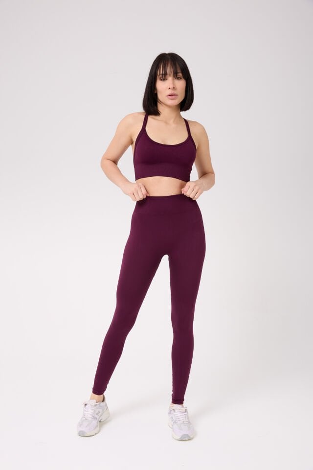 Kadın Dikişsiz Boyundan Geçirmeli Spor Büstiyer