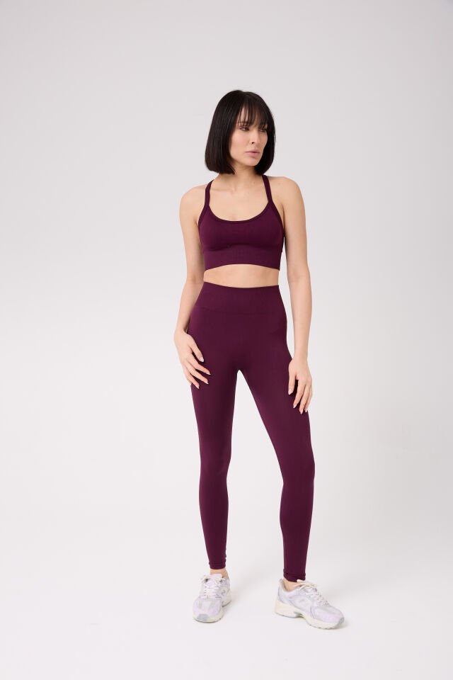 Kadın Dikişsiz Boyundan Geçirmeli Spor Büstiyer