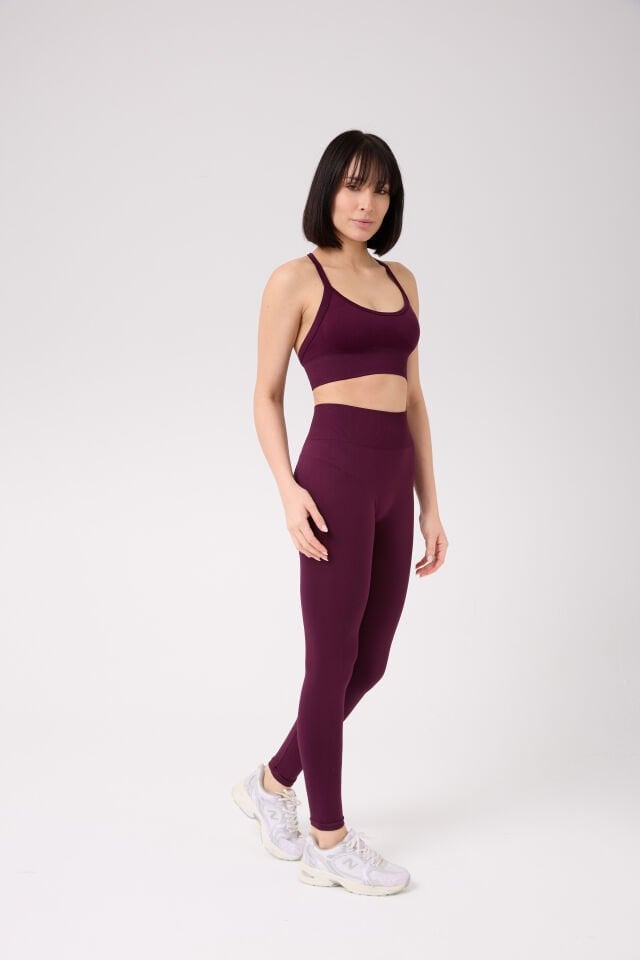 Kadın Dikişsiz Boyundan Geçirmeli Spor Büstiyer