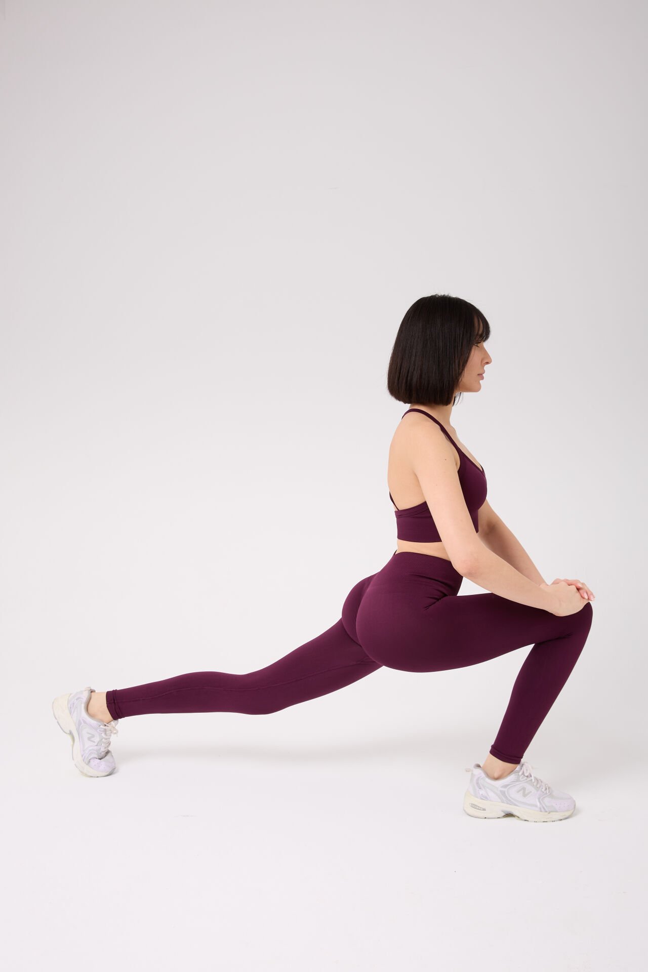 Aura Arkası Toplamalı Toparlayıcı Etkili Yüksek Bel Seamless Tayt