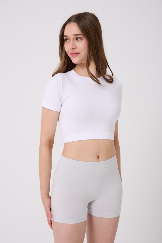 Dikişsiz Basic Kadın Boxer