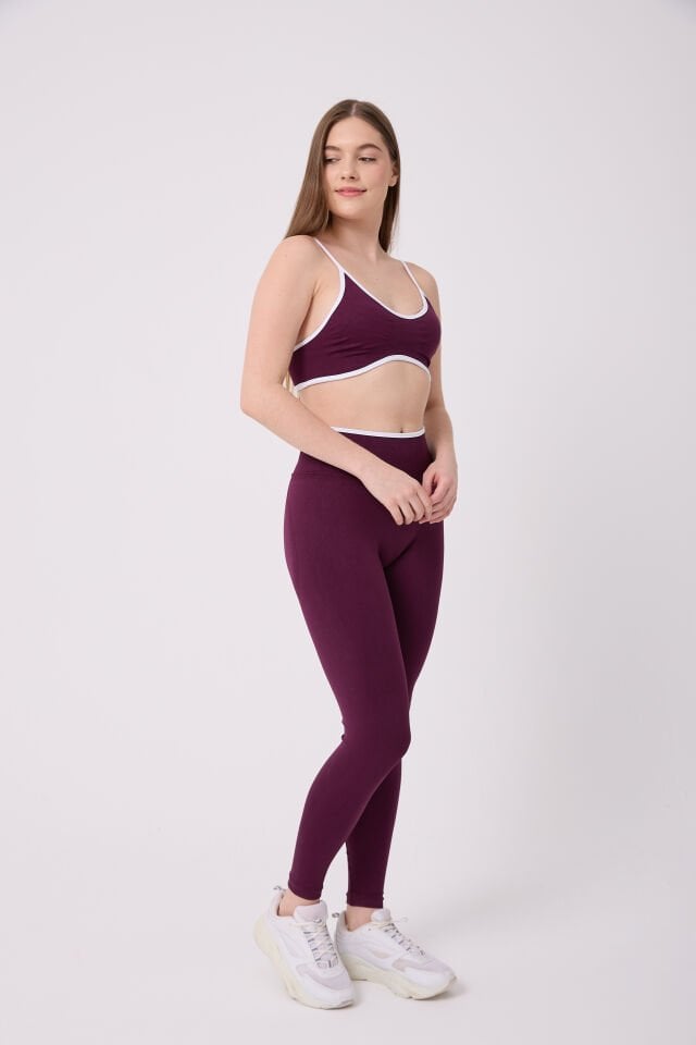 CoreLine Model Biye Detaylı Yüksek Bel Toparlayıcı Tayt