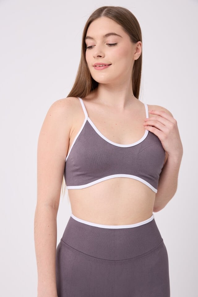 CoreLine Biye Detaylı Seamless Spor Bra