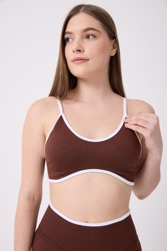 CoreLine Biye Detaylı Seamless Spor Bra