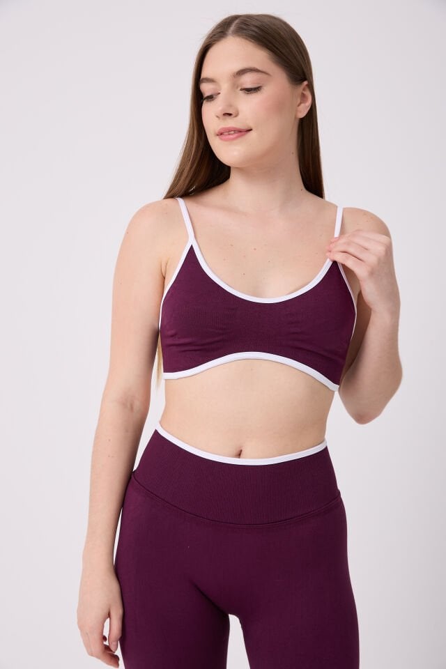 CoreLine Biye Detaylı Seamless Spor Bra