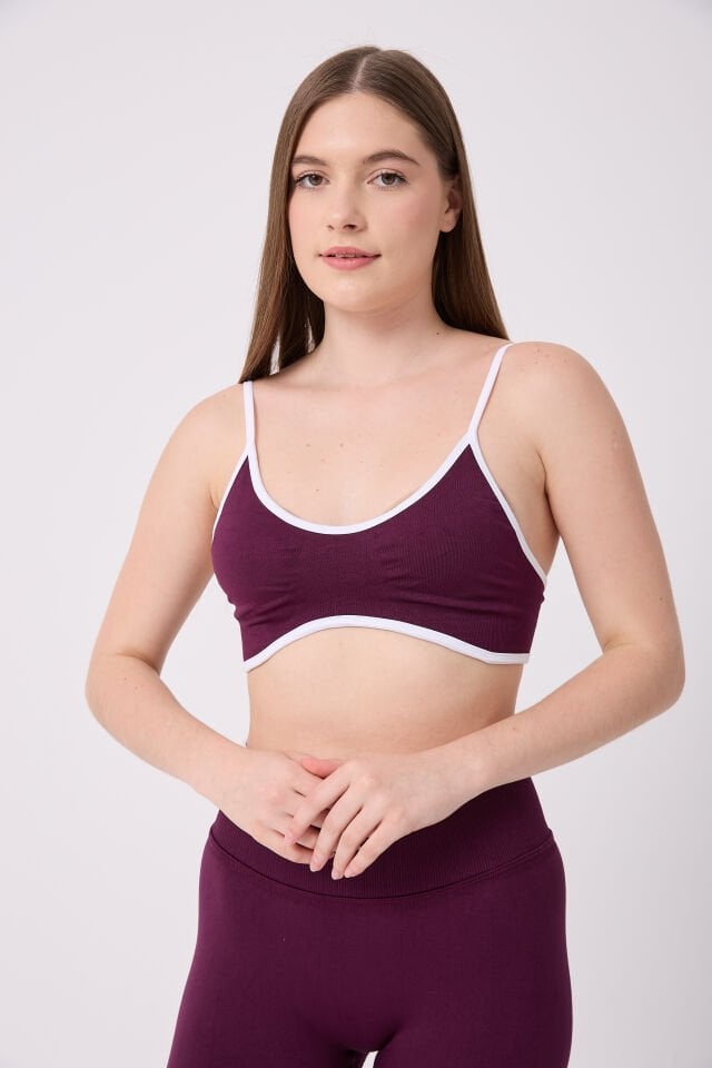 CoreLine Biye Detaylı Seamless Spor Bra